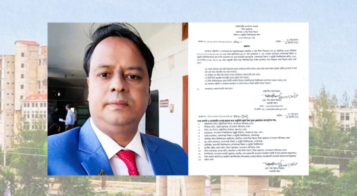 প্রো-ভিসি থেকে গোবিপ্রবির উপাচার্য হলেন ড. সোহেল হাসান